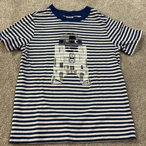 Hanna Andersson Star Wars r2-d2 tshirt size 8 / 120